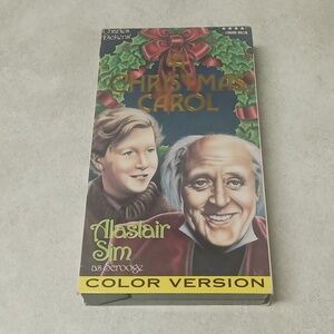 🟣A Christmas Carol VHS - Color Version
